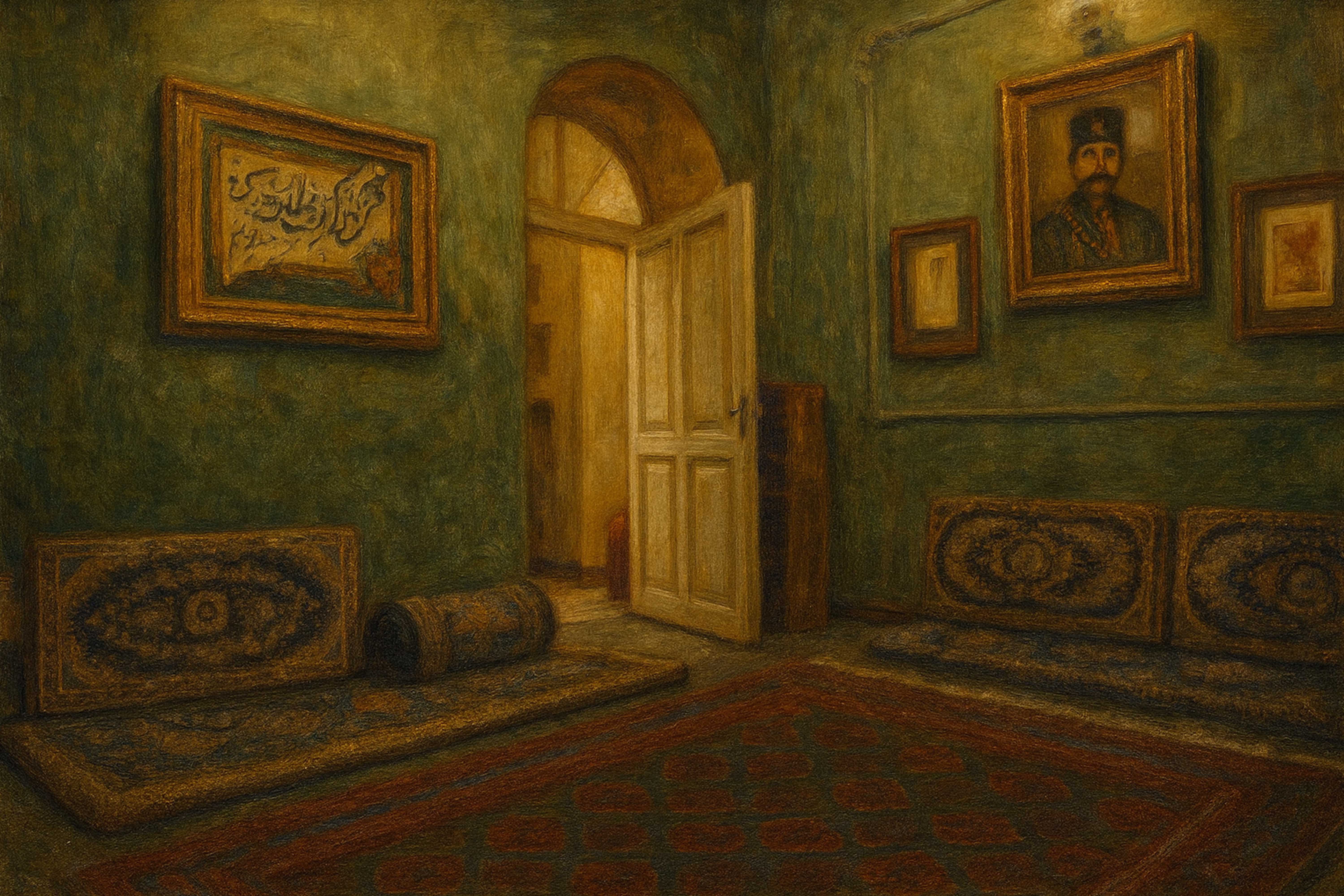 اتاق پنج‌دری عمارت مادام موسیو